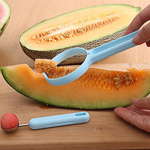 2-in-1 Fruit Peeler & Baller for Avocado & Watermelon (1 Pc, Kitchen)