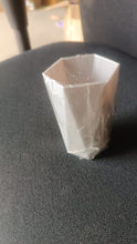 Hexagon Shape Small Plastic Drinking Glass (1 Pc)